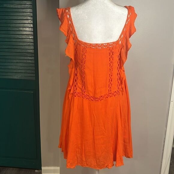 Free People FP One Free Priscilla Dress in coral -  xs/small ($128) - Picture 6 of 10